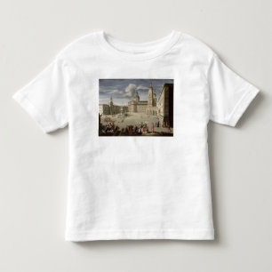 Camiseta Infantil Cristo que abençoa as pessoas de Salzburg