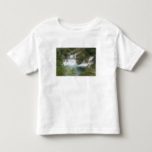 Camiseta Infantil Croácia, Dalmácia, Parque Nacional Krka Falls