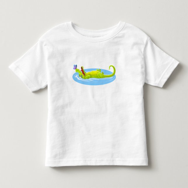 Camiseta Infantil Crocodilo (Frente)