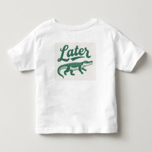 Camiseta Infantil crocodilo