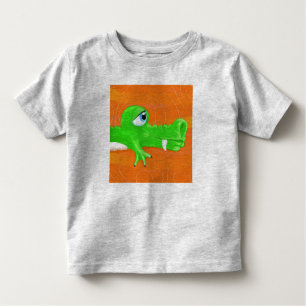 Camiseta Infantil Crocodilo engraçado, t-shirt