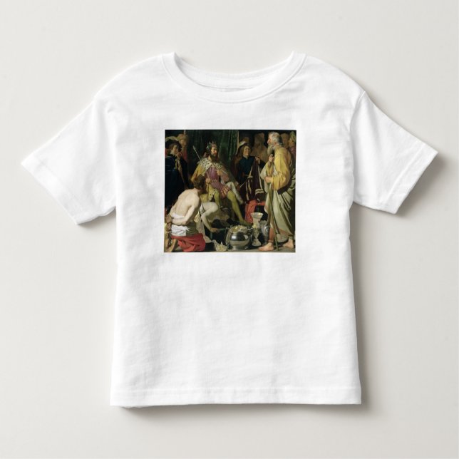 Camiseta Infantil Croesus e Solon, 1624 (Frente)