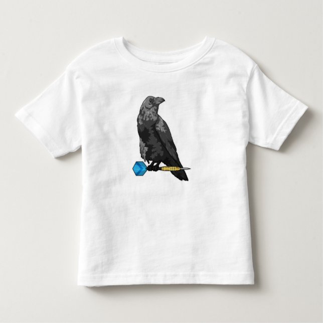 Camiseta Infantil Crow nas Trevas com Dart (Frente)