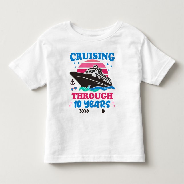 Camiseta Infantil Cruzamento Por 10 Anos De Casamento (Frente)