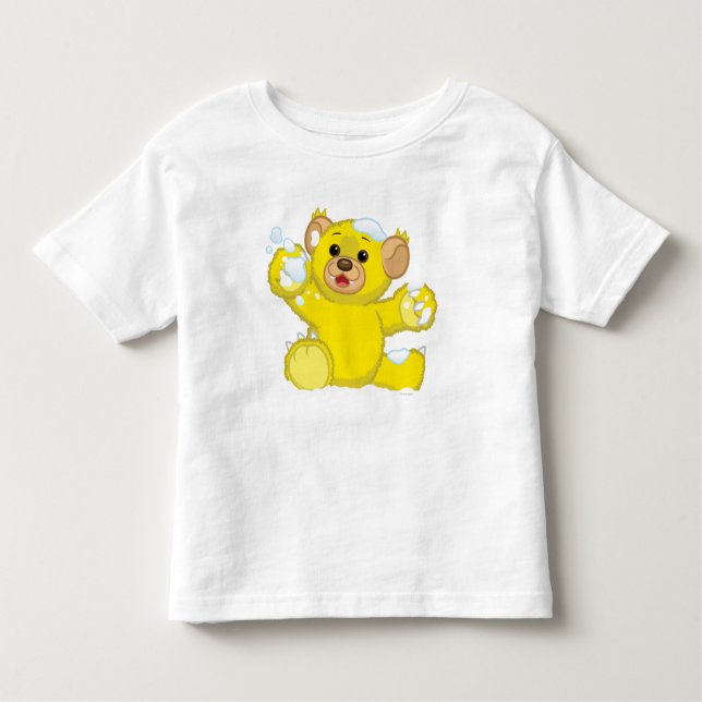 Camiseta Infantil Cub macio amarelo (Frente)