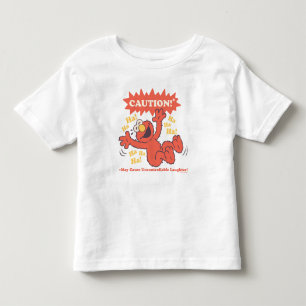 Camiseta Infantil Cuidado Elmo Rindo à Frente