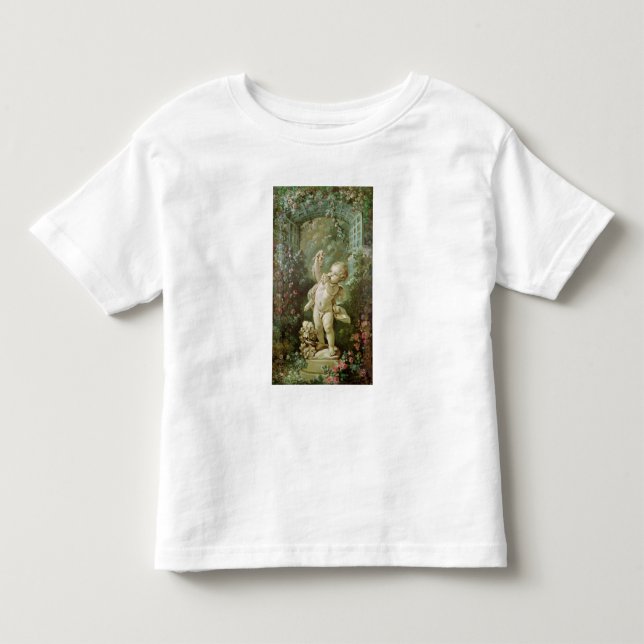 Camiseta Infantil Cupido com uvas (Frente)