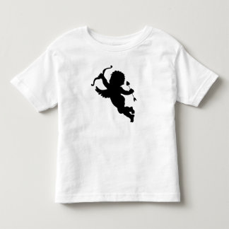 Camiseta Infantil Cupido correndo com um arco