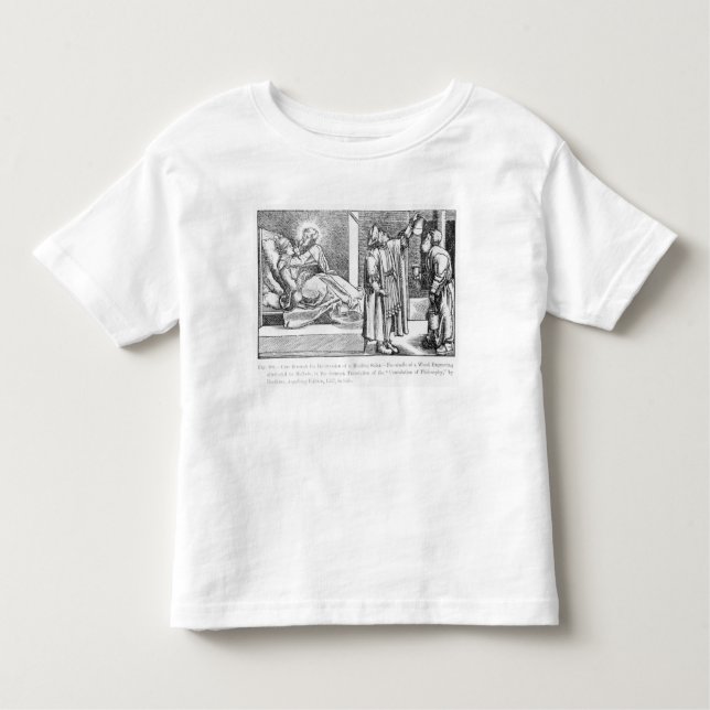 Camiseta Infantil Cura com a intercessão de uma cura (Frente)