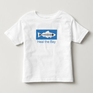 Camiseta Infantil Cure o t-shirt básico do logotipo da baía (a