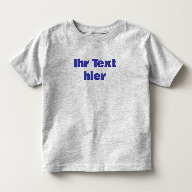 Camiseta Infantil Custom Kleinkind T-shirt  mit Text (Frente)