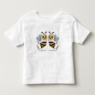 Camiseta Infantil Cute Bees Illustration for Kids