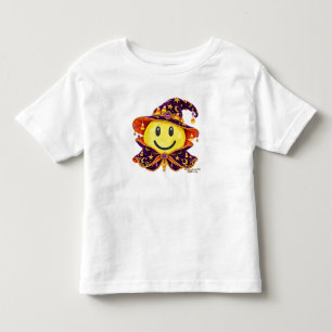 Camiseta Infantil Cute Candy Corn Diversão Mágico Rosto Sorridente H