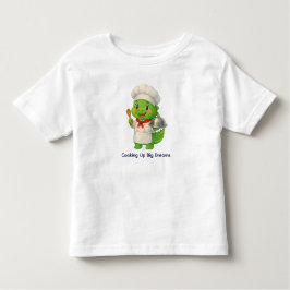 Camiseta Infantil Cute Chef Dinosaur – Dino Jobs
