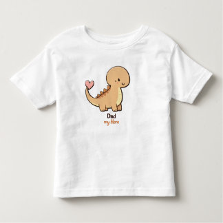 Camiseta Infantil Cute Dinosaur Dad My Hero Kids T-Shirt | Father’s