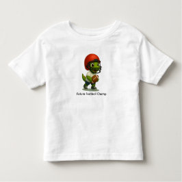 Camiseta Infantil Cute Football Dino Shirt for toddlers