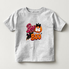 Camiseta Infantil Cute Halloween Boo Boo
