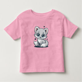 Camiseta Infantil Cute Kitty Cat Illustration -Minimalistic