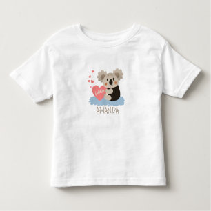 Camiseta Infantil Cute Koala Cudles ID386