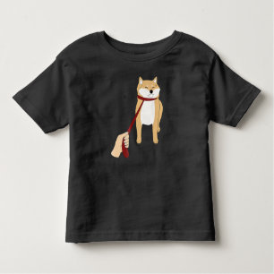 Camiseta Infantil Cute Shiba Inu Nope - Doge Meme