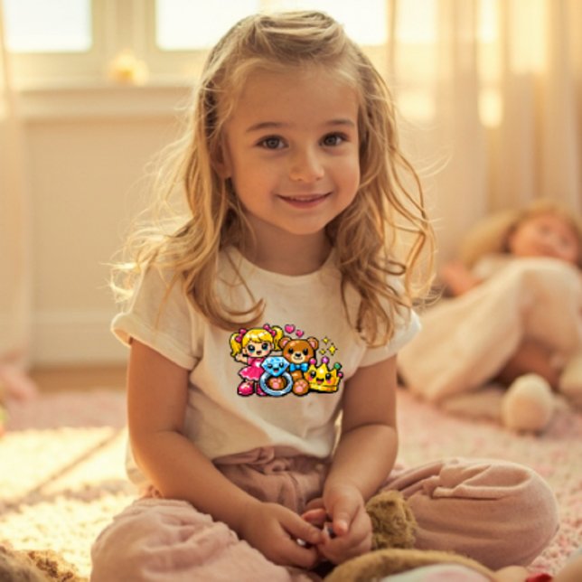 Camiseta Infantil Cute Toy Friends Y2K Toddler Shirt (Criador carregado)