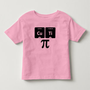 Camiseta Infantil CuTi Pi - Toddler Fine Jersey T-Shirt Rosa