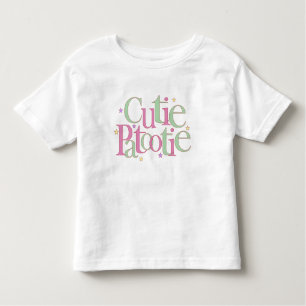 Camiseta Infantil Cutie Patootie