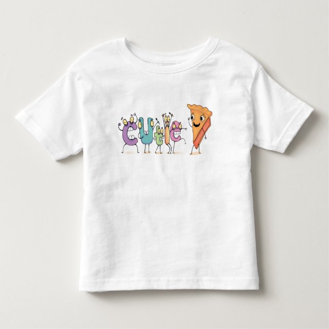 Camiseta Infantil Cutie Pie (Frente)