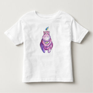 Camiseta Infantil Cuz Roxo-Branco