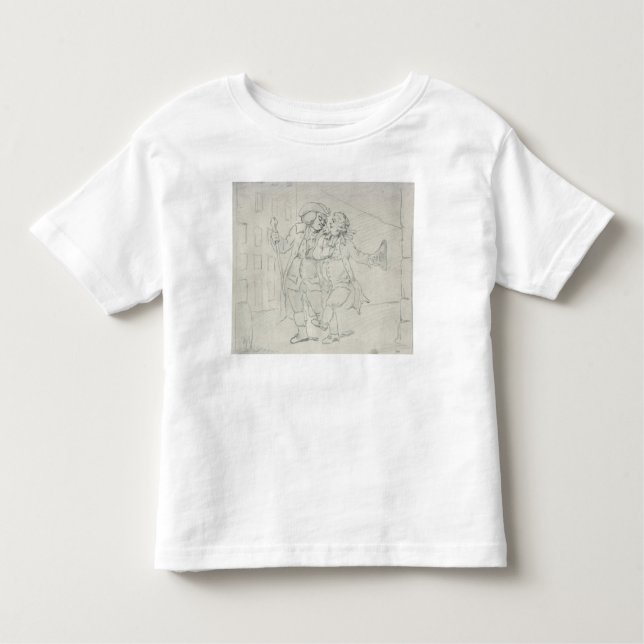 Camiseta Infantil D. 755' belezas pitorescas de Boswell (Frente)