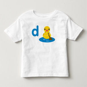 Camiseta Infantil D é para o pato