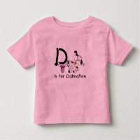 D é para t-shirt e presentes de Dalmation