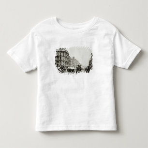 Camiseta Infantil Da vista rua de Oxford para baixo, Londres (foto