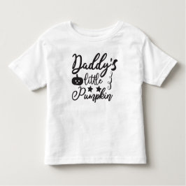 Camiseta Infantil Daddys, abóbora