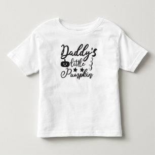Camiseta Infantil Daddys, abóbora