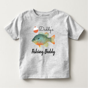 Camiseta Infantil Daddys Fisheries Buddy