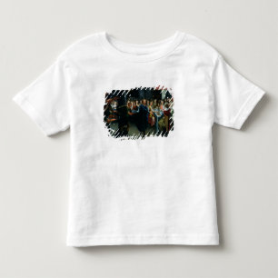 Camiseta Infantil Dados que oferecem um banquete a Francus