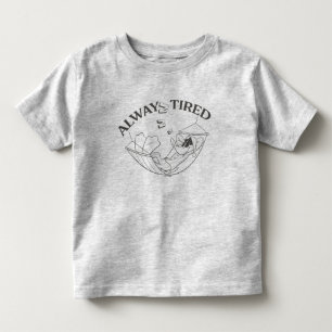 Camiseta Infantil DAFFY DUCK™ Sempre Cansado