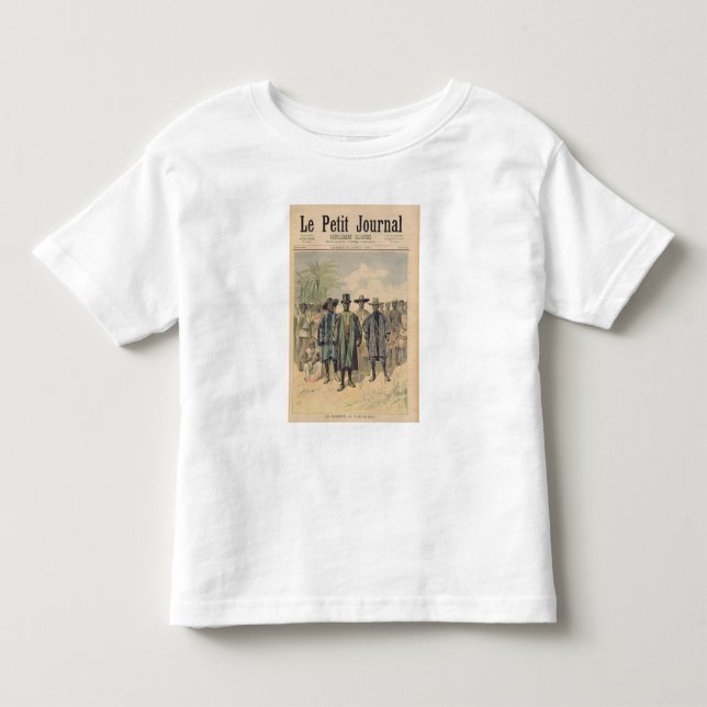 Camiseta Infantil Dahomeans no Champs de Marte (Frente)