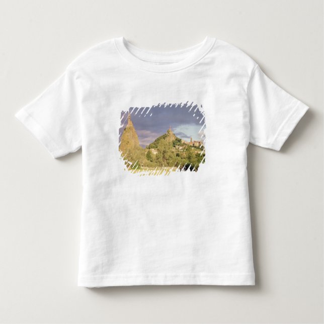 Camiseta Infantil d'Aiguilhe do Saint Michel, o Rocher (Frente)