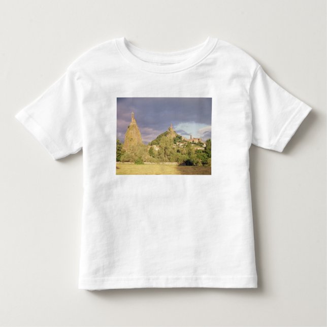 Camiseta Infantil d'Aiguilhe do Saint Michel, o Rocher (Frente)