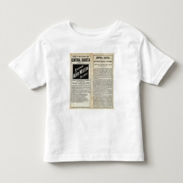Camiseta Infantil Dakota central (Frente)