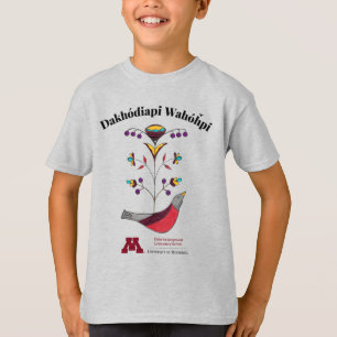 Camiseta Infantil Dakota Language Nest