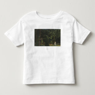Camiseta Infantil d'Alene de Coeur, identificação - vista do parqu