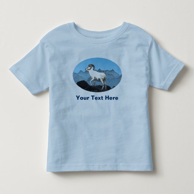 Camiseta Infantil Dall's Sheep (Frente)