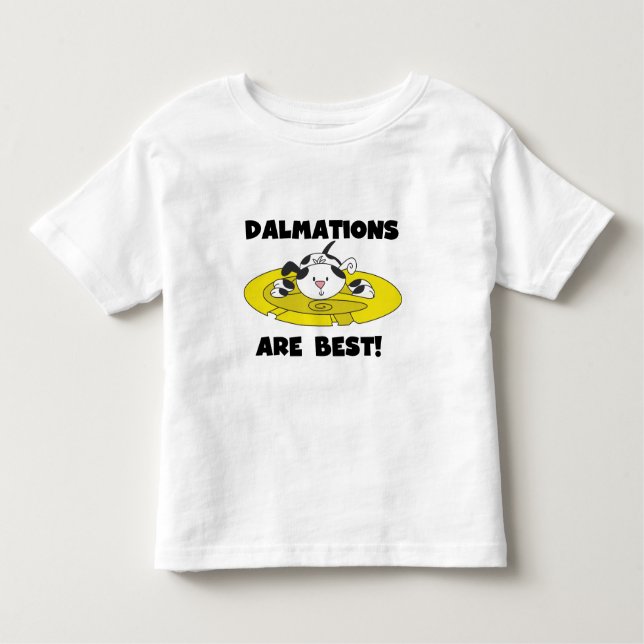 Camiseta Infantil Dalmations é os melhores t-shirt e presentes (Frente)