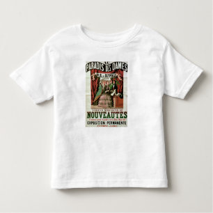 Camiseta Infantil Damas do DES de Paradis do Au da propaganda de
