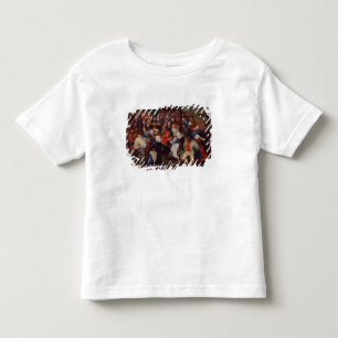 Camiseta Infantil Dança da vila (óleo no painel)