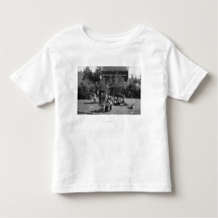 Camiseta Infantil Dança de guerra indiana de Astoria, Oregon no