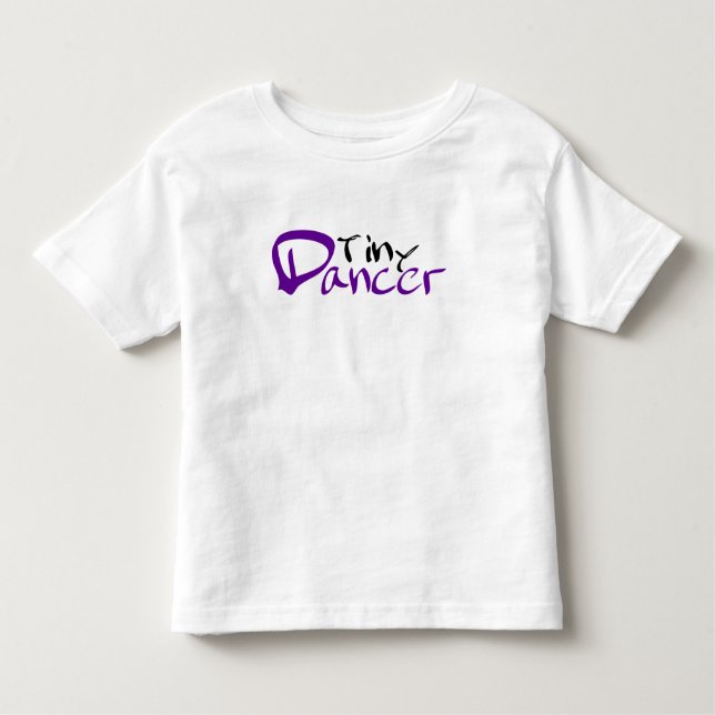 Camiseta Infantil Dançarino minúsculo (Frente)